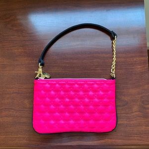 Betsey Johnson Pink wristlet- BRAND NEW!